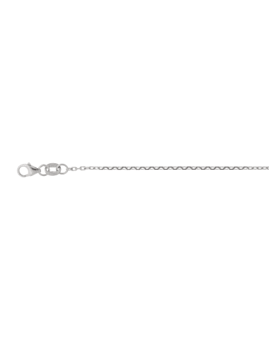 18CT W/G GREEK DSG 1.40mm/50cm